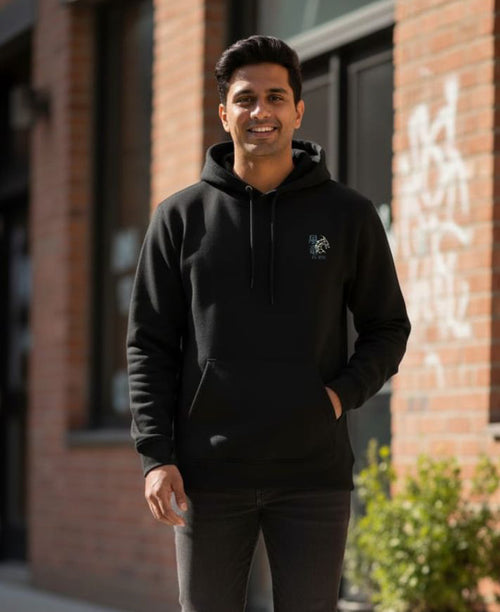 Dragon in Dark Black